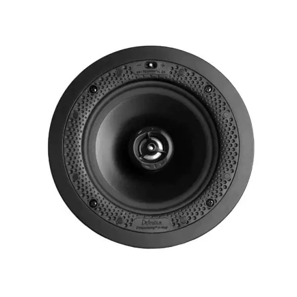 Definitive Technology Di 6.5R Stereo Disappearing In-Wall Series 6.5 Inch Round In-Ceiling Speaker (Unit) 1