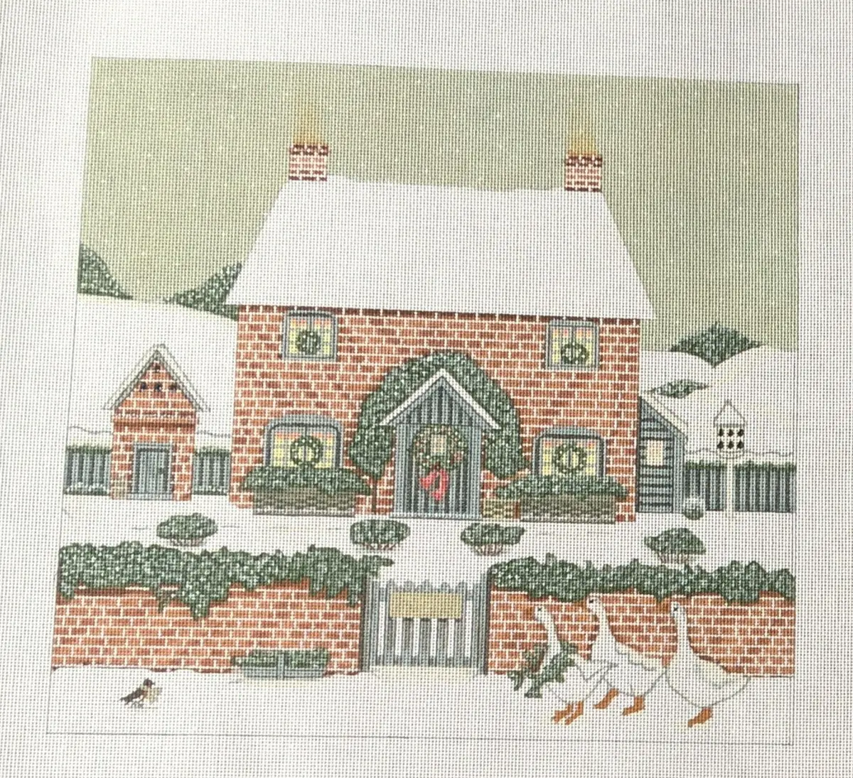 Sshs-04 Winter Brick House 1