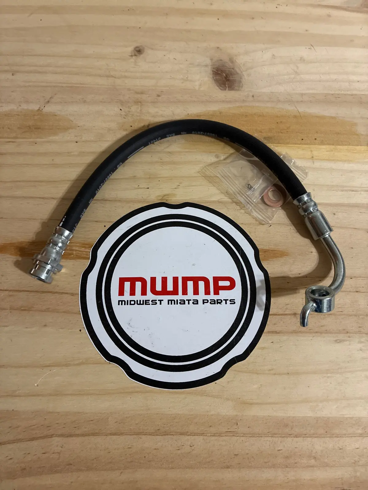 1990-2005 Mazda Miata Left Rear Brake Hose 1