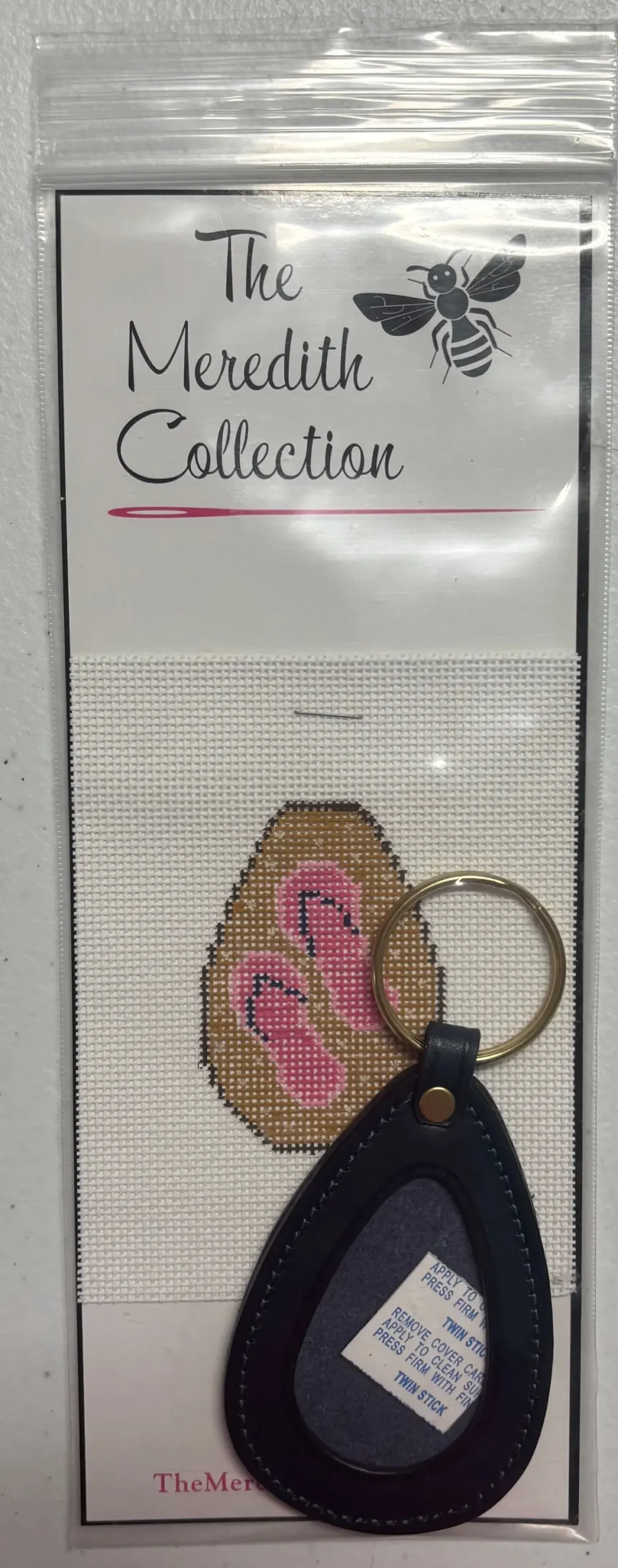 Ko-3E Pink Flip Flops Key Fob 1