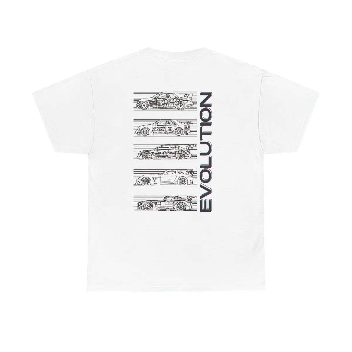 "Evolution" Amg Racing Cotton Tee 1