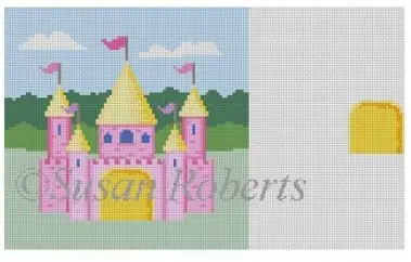 1093T Castle Tooth Fairy Pillow 1