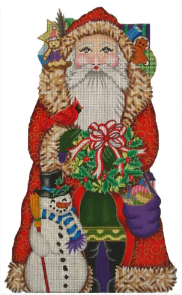9-16 Snowman Santa - 20" 1