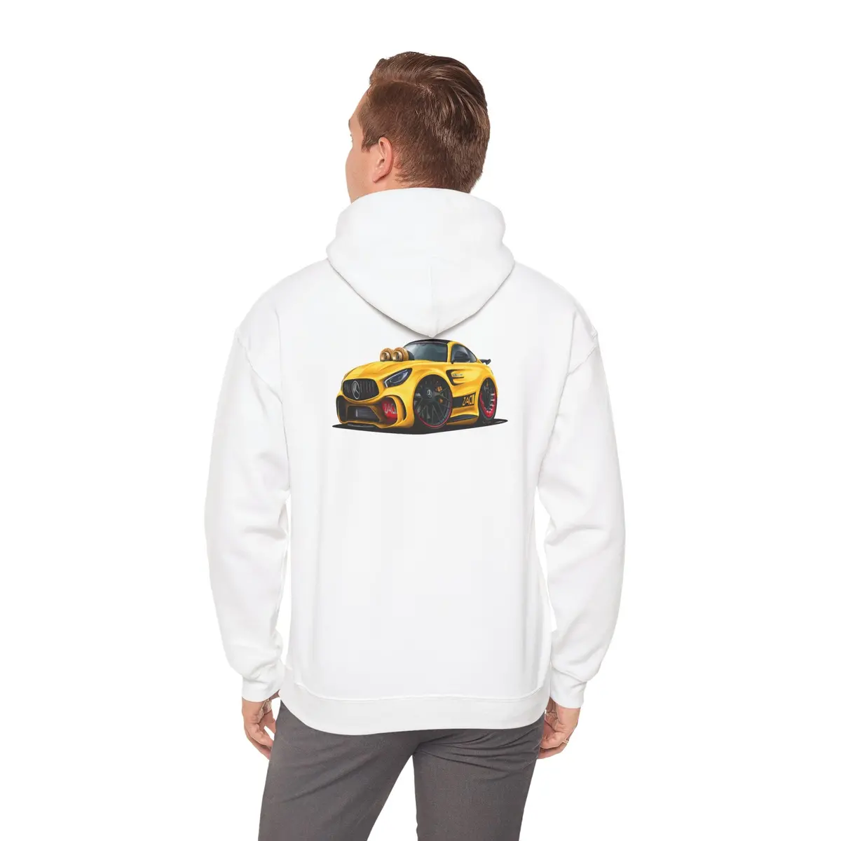 "Gtr In Yellow" Hoodie 1