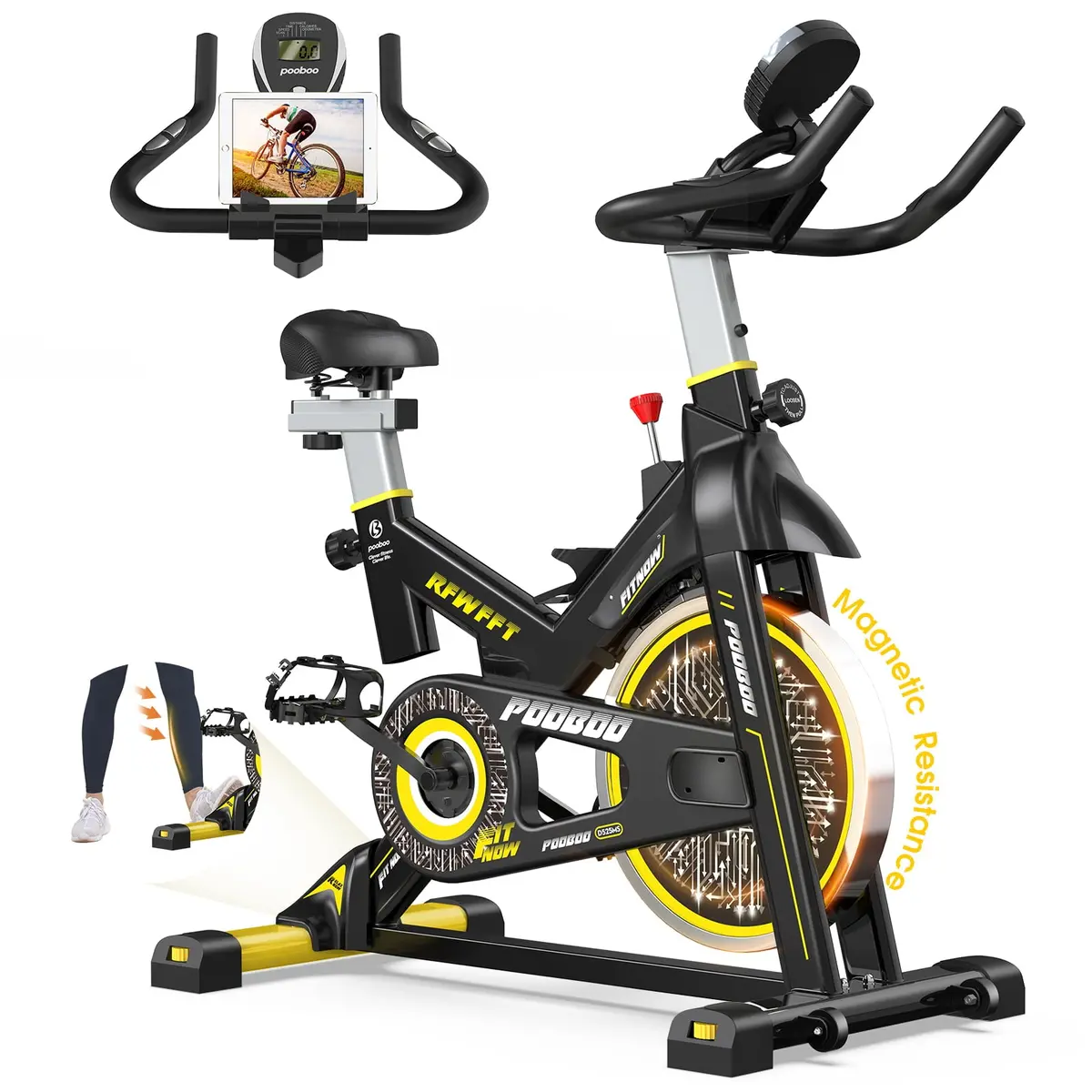 Exercise Bike Indoor Cycling Magnetic Cycle Bicycle 1