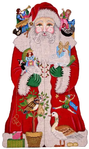 1722 12 Days Santa - 15" 1