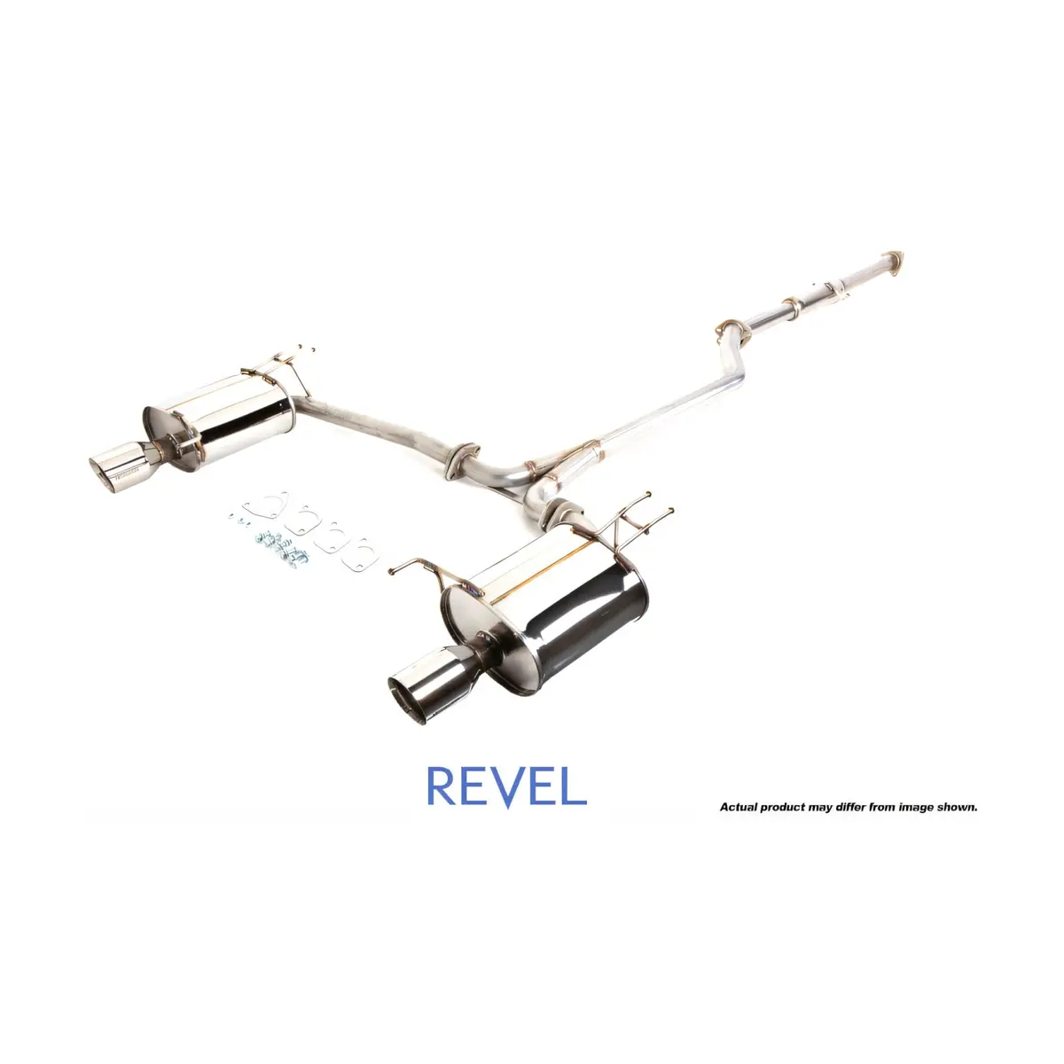 Revel Dual Tip Catback Exhaust For 09-14 Acura Tsx 1
