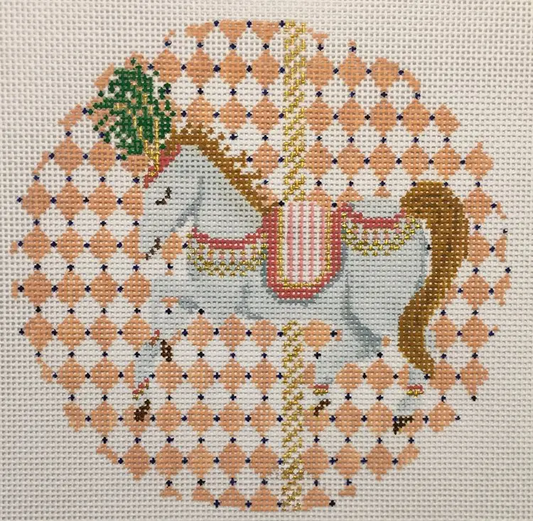 18C Vintage Circus - Carousel Horse 1