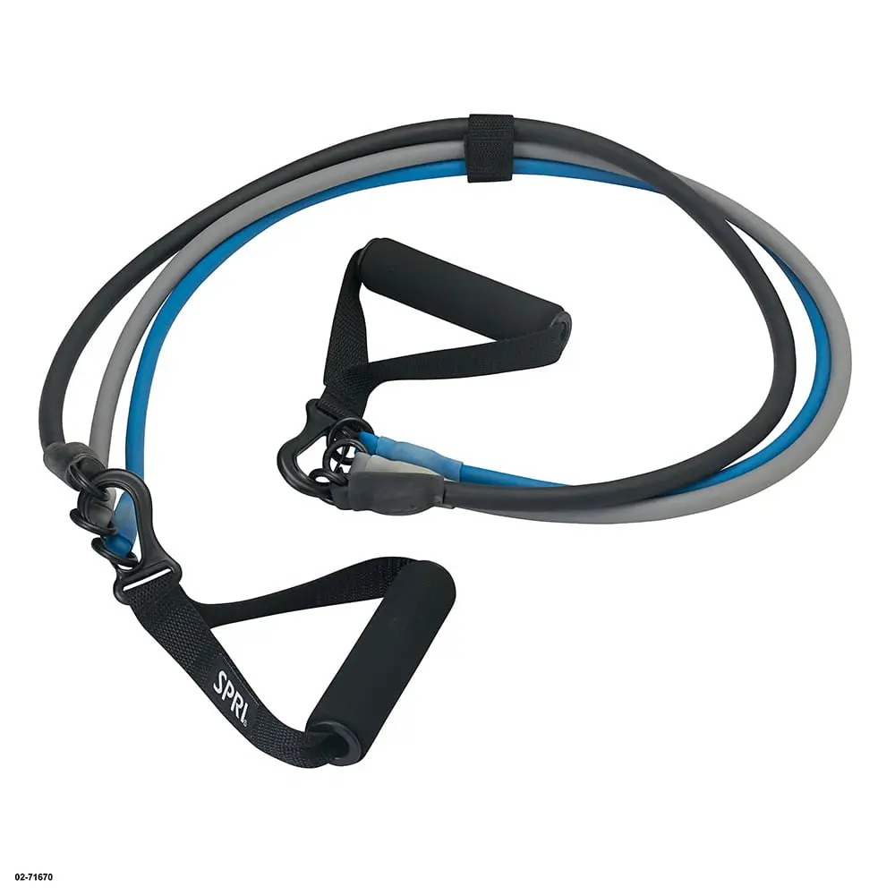 3-In-1 Resistance Tube Kit, Includes 3 Levels Of Resistance, Exercise Band Kit 1