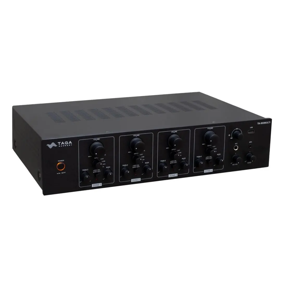 Taga Harmony Ta-600 Multi | 4 Zones | Ci Stereo Amplifier 1