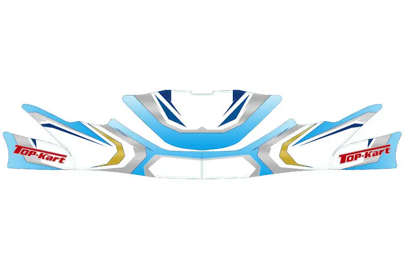 2016 Mini / Kid Kart Front Nose Graphic Kit 1