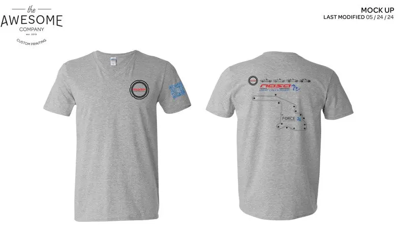 Midwest Miata Parts 2024 Charity Raffle Ride T Shirt 1