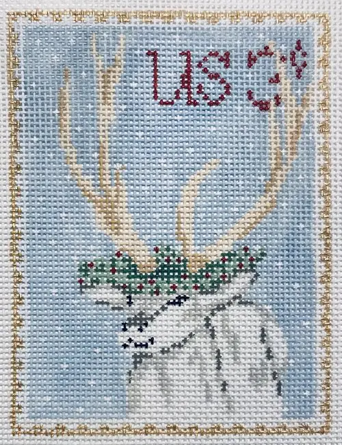 21T-1 Vintage Stamps - Reindeer 1