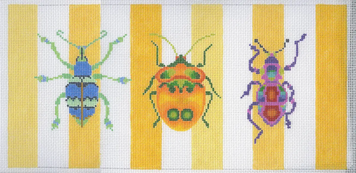 22-202 Three Bugs With Stripes 1