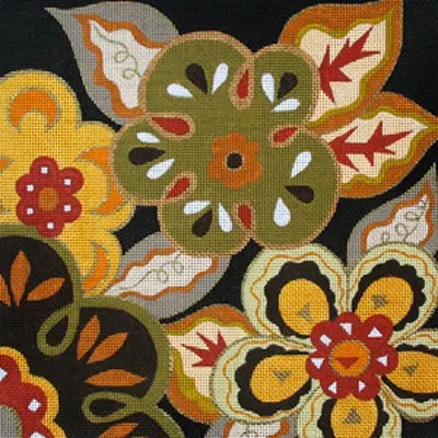 22060 Wild Neutral Floral 1