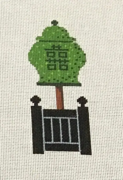 Rd070-13 Ginger Jar Topiary 1