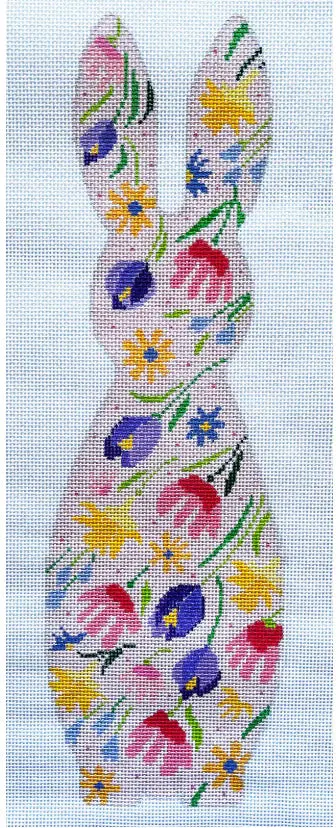 24-345 Bunny Standup - Tulips And Jonquils 1