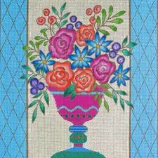 24024 Floral Vase 1