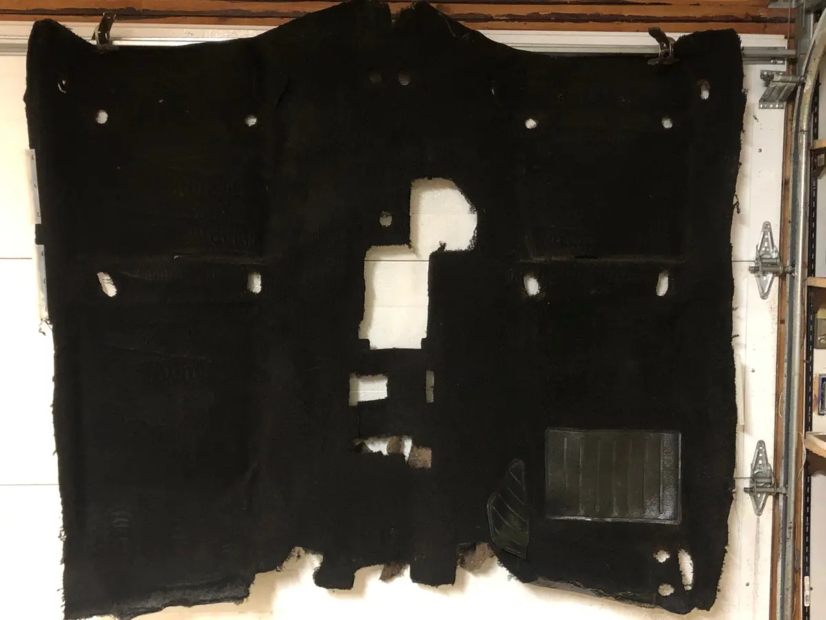1990-1997 Mazda Miata Black Floor Carpet 1