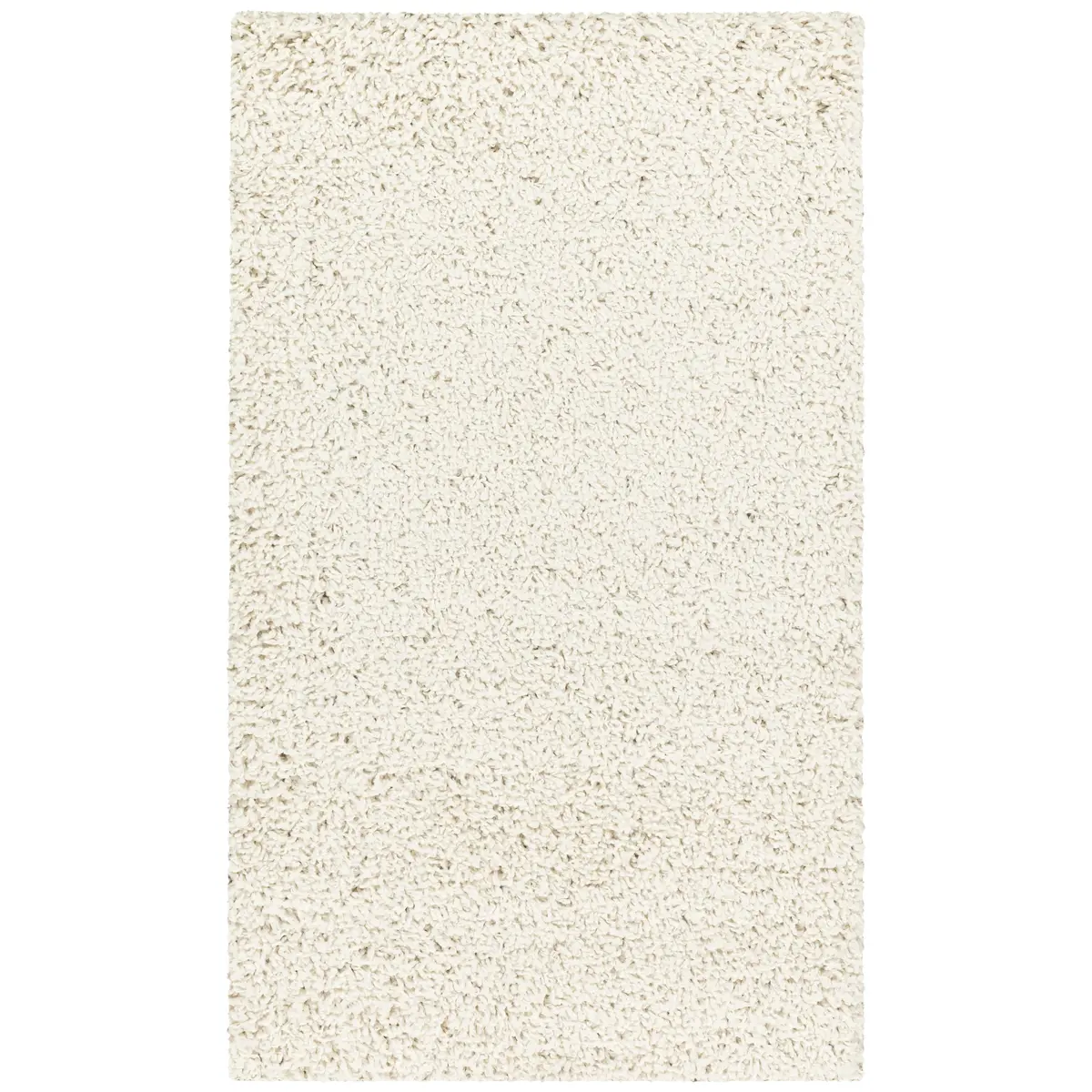 Mainstays Solid Casual Ivory Shag Area Rug, 1'8"X2'10" 1