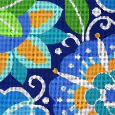 25004 Blue Pinwheel Mini Segment 1