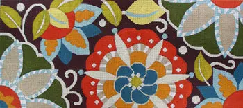 25007 Fall Pinwheel Lumbar Pillow 1