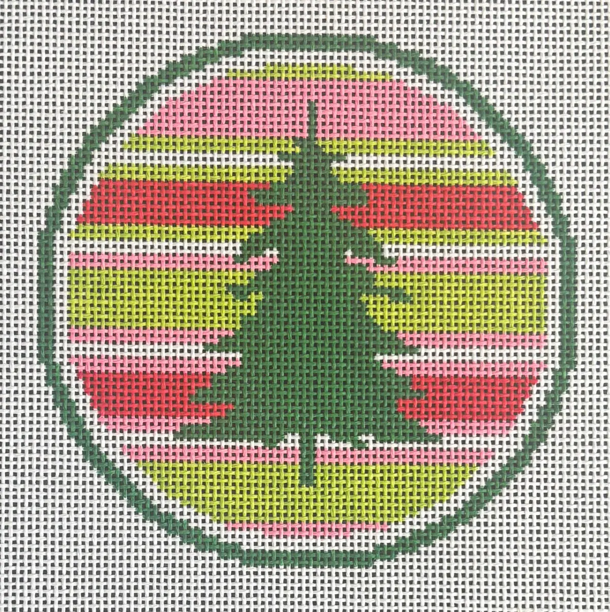 Nkk109d Stripes Tree Round - 13 Mesh 1