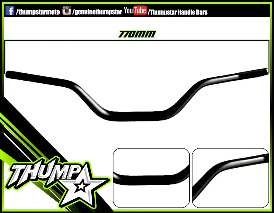 3022 | Mx Steeze Alloy Handle Bar  V5 1
