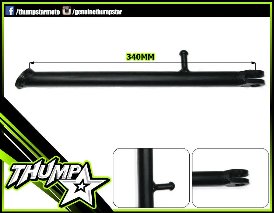 3727 | Side Stand | 310Mm | Oem Tsx230 1