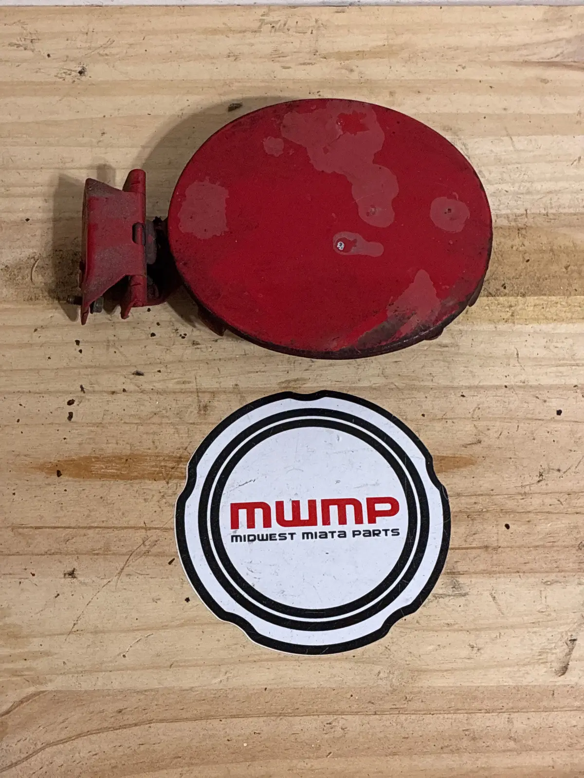 1999-2005 Mazda Miata Fuel Door Nb Red (Su) 1