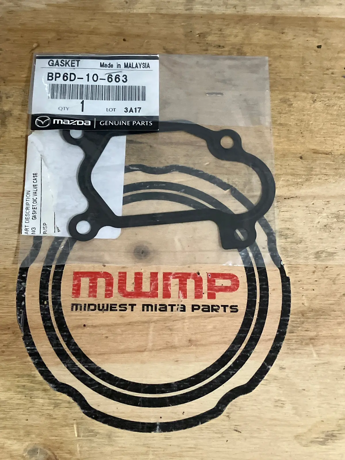 2001-2005 Mazda Miata Vvt Gasket Bp6d-10-663 1