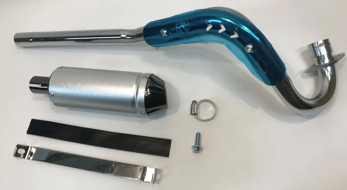 3792 | Exhaust & Muffler Complete Assembly | Tsc125 1