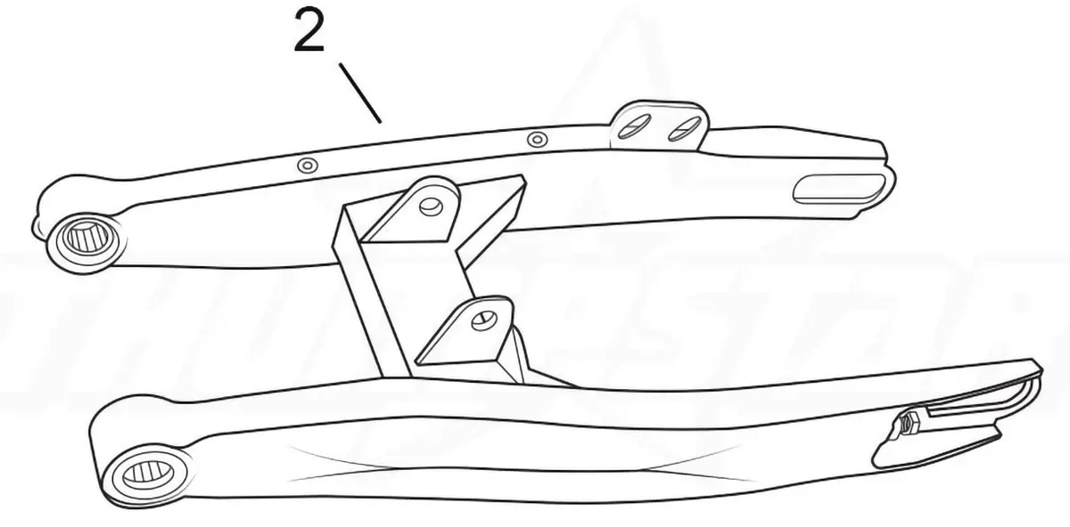 3990 | Swing Arm Assembly Cnc Race | V5 1