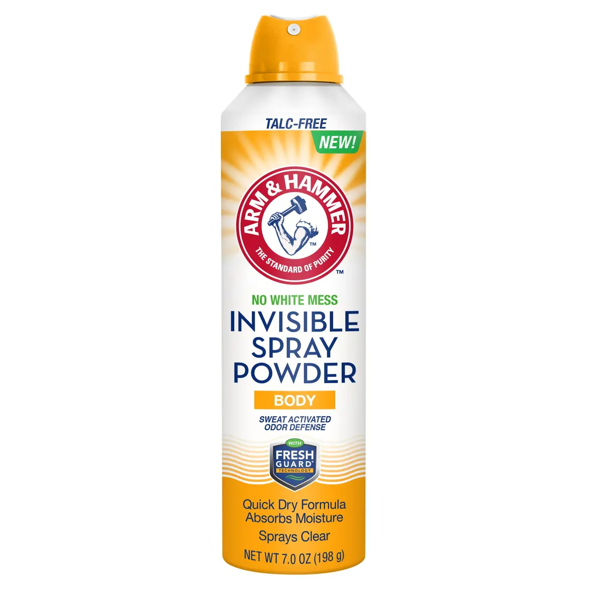 Arm & Hammer Body Deodorant Invisible Spray Powder 7 Oz 1