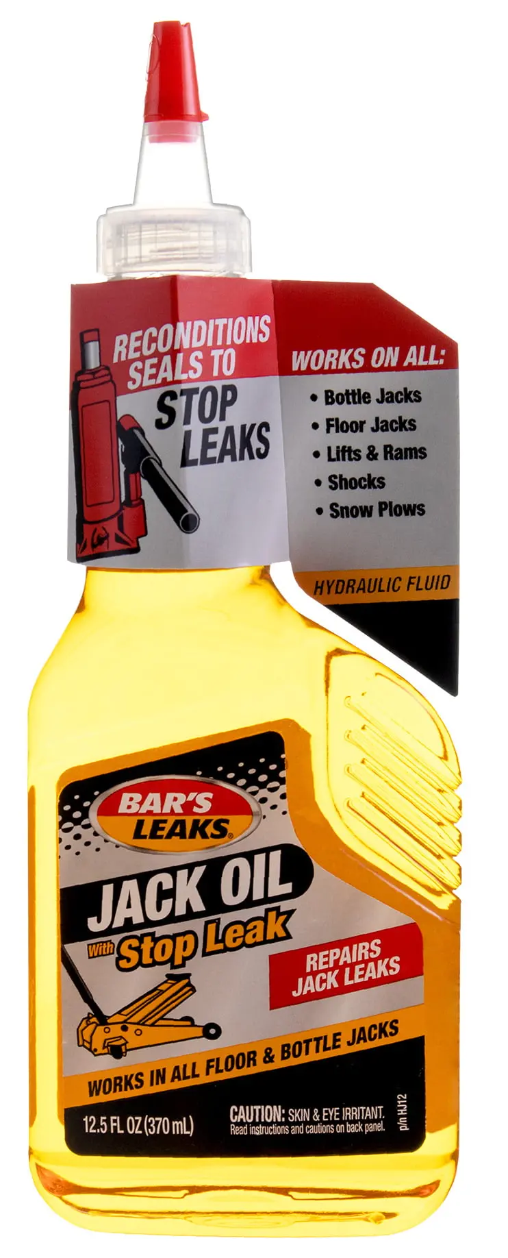Bar's Leaks Jack Oil With Stop Leak - Fluid Oil Leak Stopper Prevent Usa 12.5 Oz 1