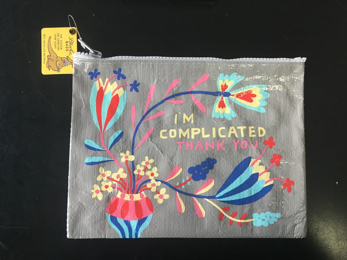 I'm Complicated Project Pouch 1
