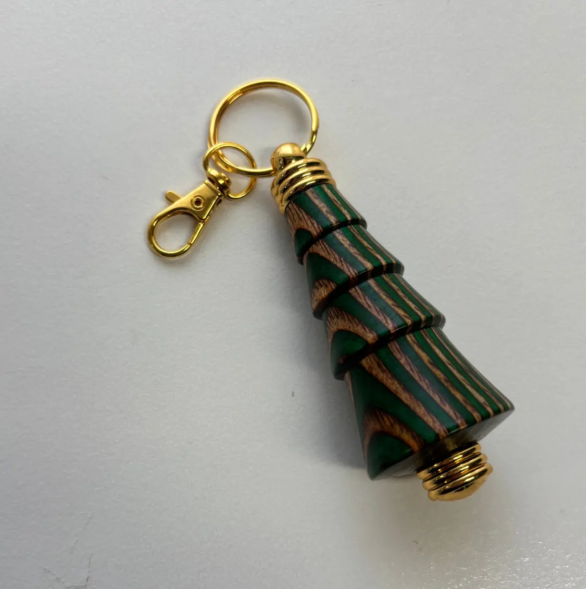Tree Needle Case - Green And Natural 1
