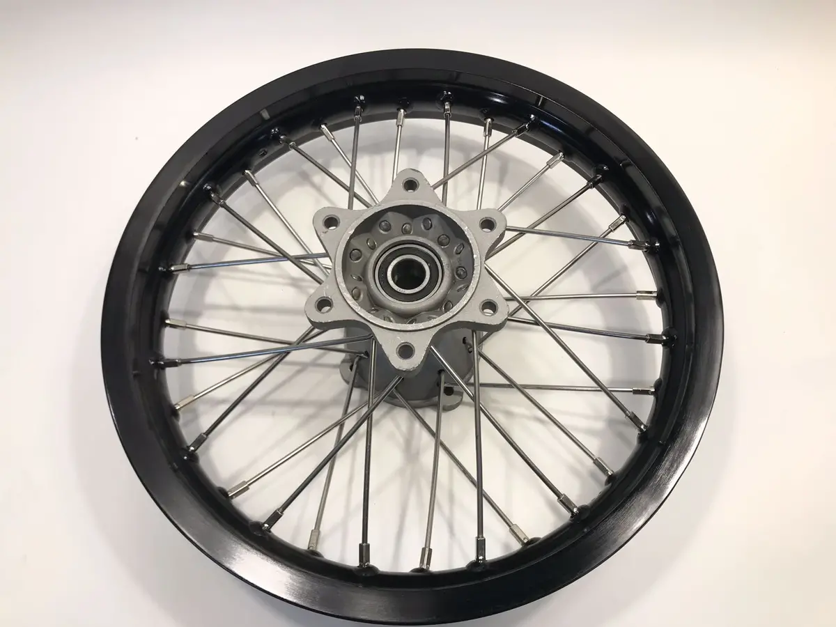 3009 | Rear Wheel 14 - 1.85, 7075, Stainless Black | V5 1