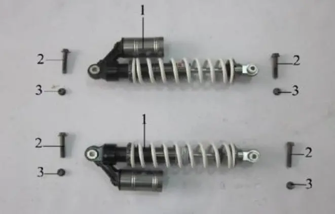 5009 | Front Suspension Complete Assembly | Atv250 1