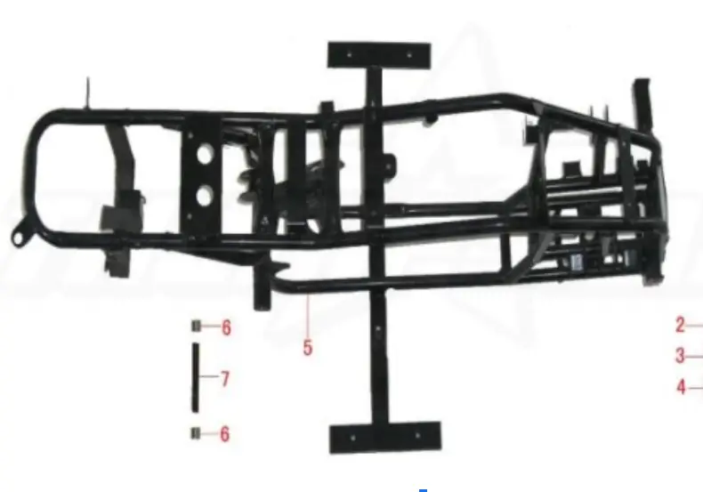 5059 | Frame Complete Assembly | Atv70 1