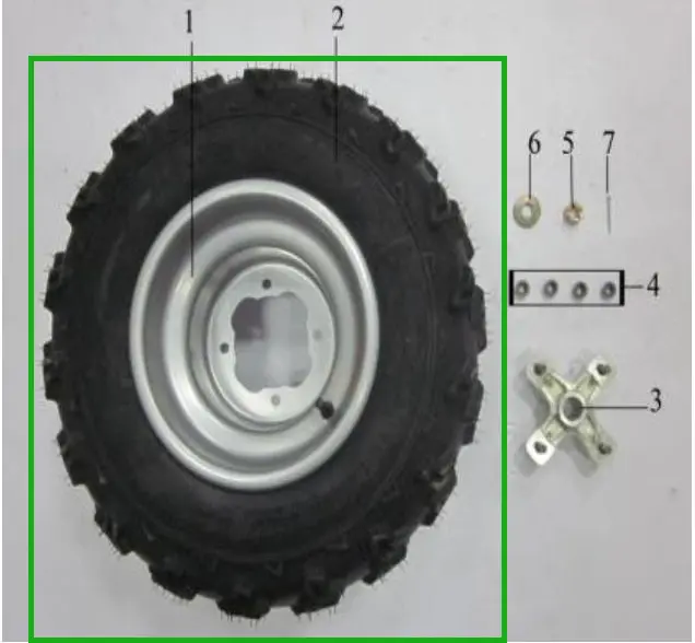5100 | Rear Tyre | 19/10-9 1