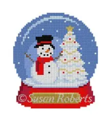 5142 Snowman Snow Globe 1