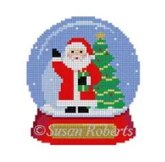 5143 Santa Snow Globe 1