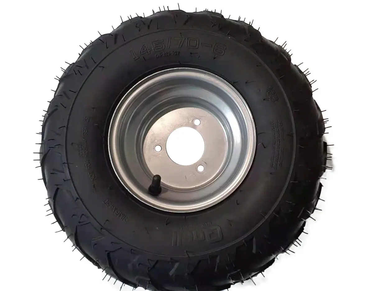 5099| Atv70 Wheel & Tyre / Rim 6" | 1