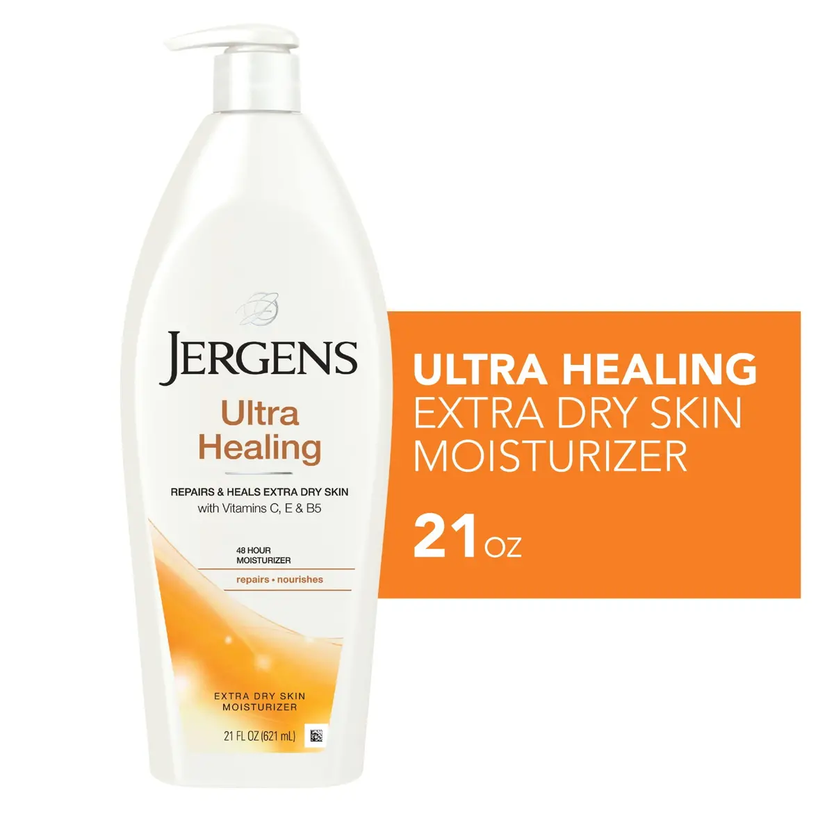 Jergens Ultra Healing Dry Skin Moisturizing Body Lotion, Quick Absorption, 32 Oz 1