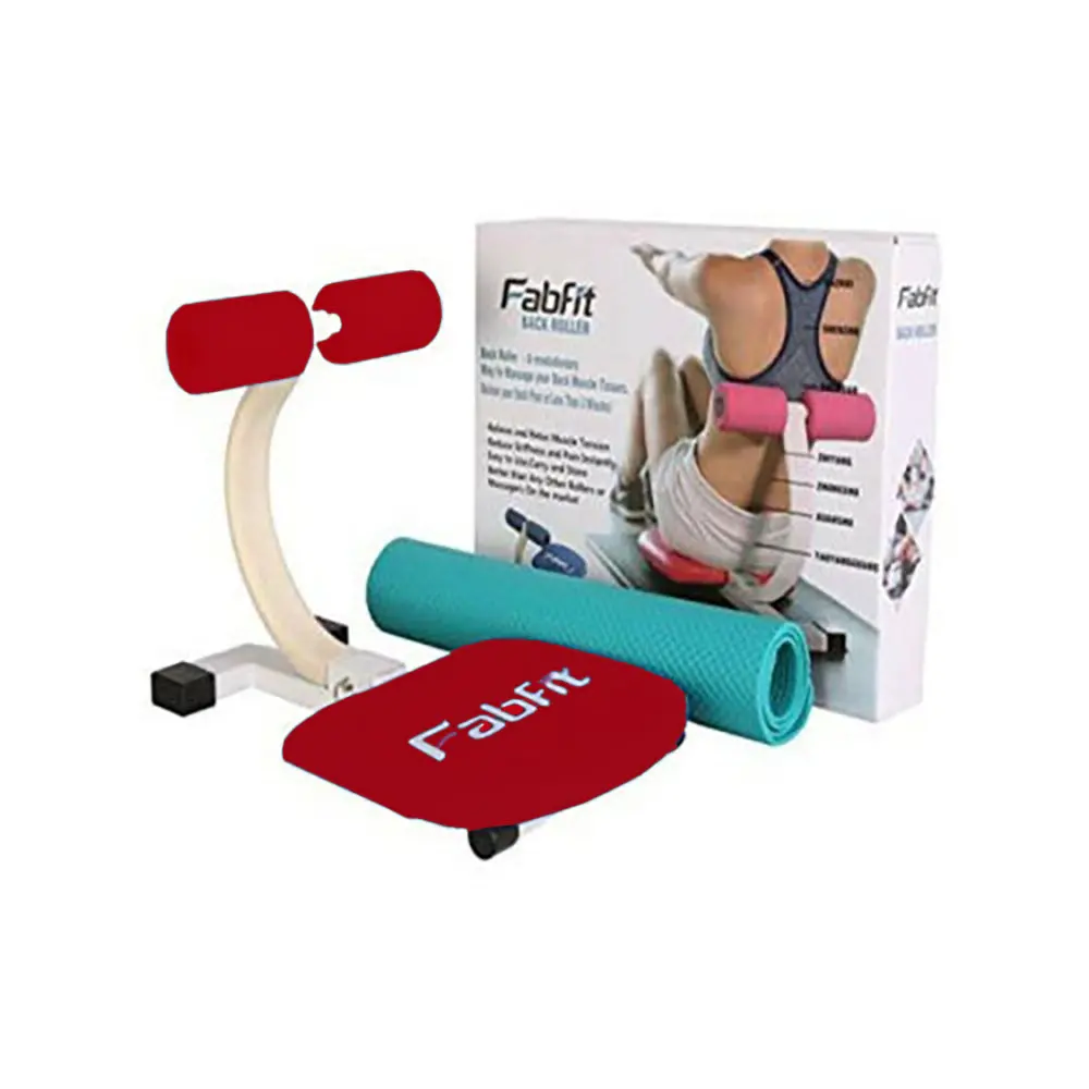 Abdominal Workout With Body/Back Massager Crunch Trainer Ab Machine 1