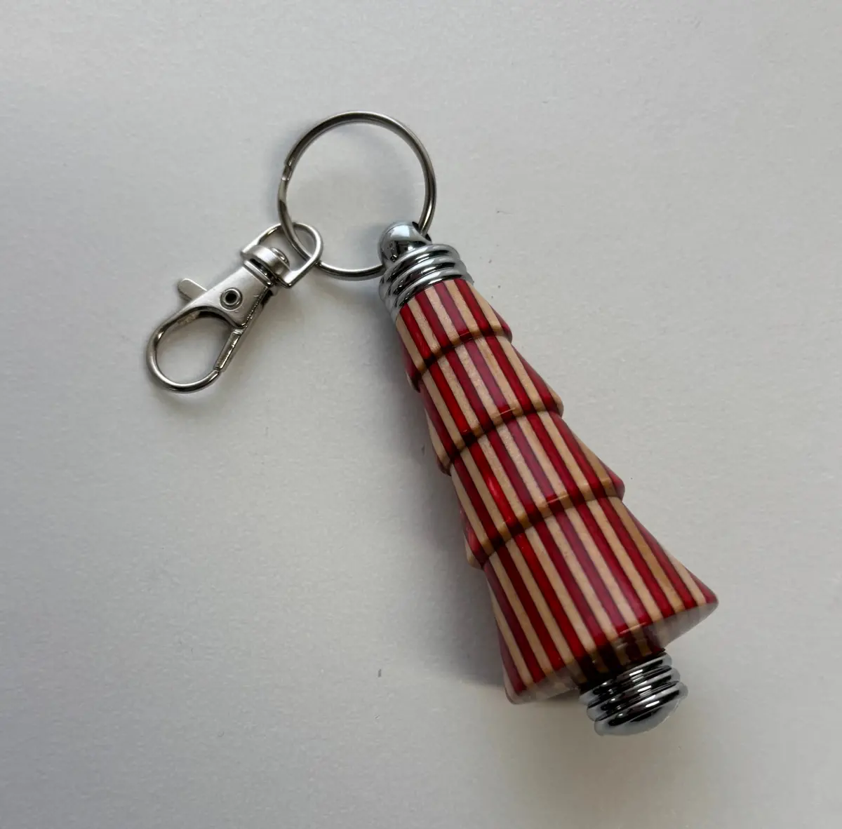 Tree Needle Case - Red And White 1