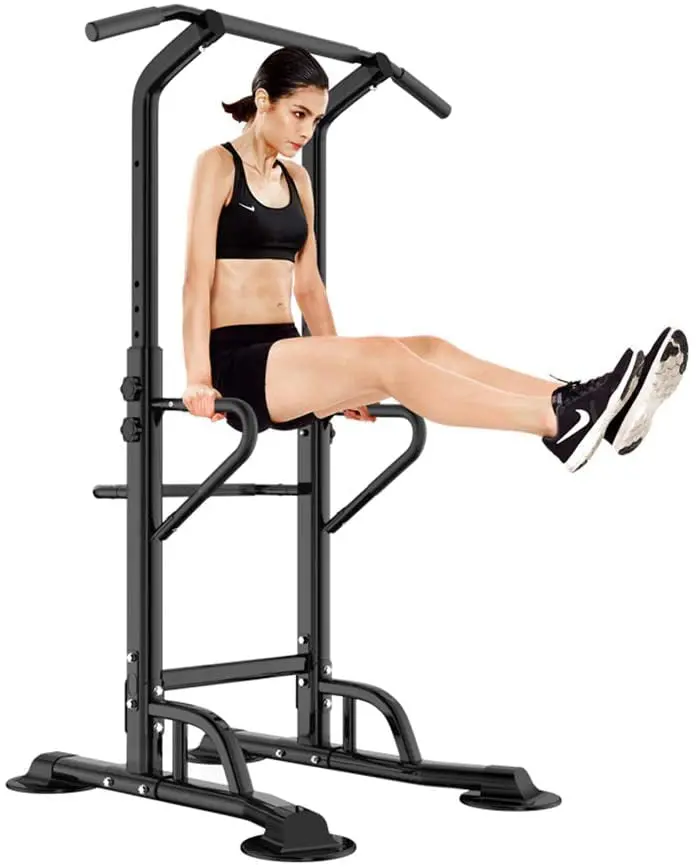 Strength Training Fitness Workout Station For Home Gym, Black 1