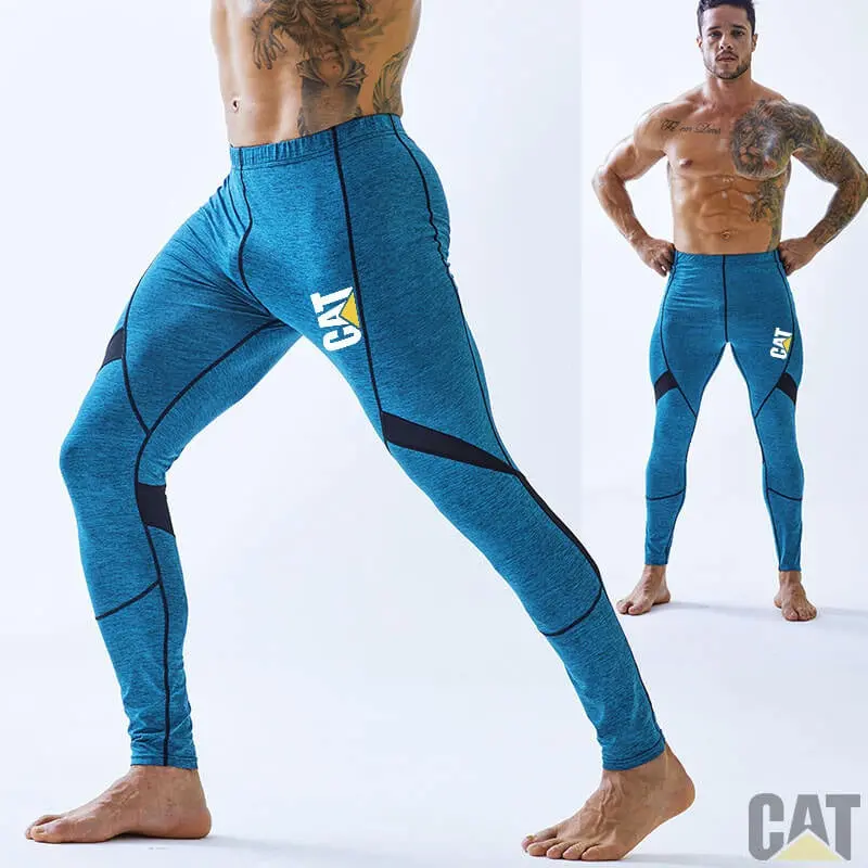 Men's Outdoor Sports Fitness Bodybuilding Tights Pants 2