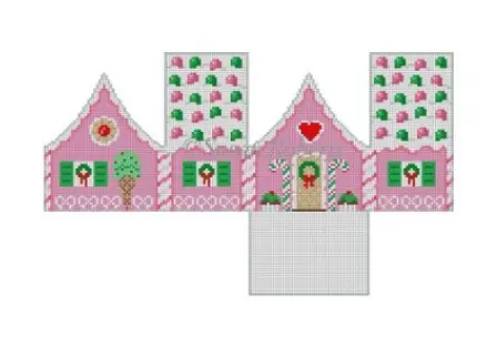 6256 Gumdrops And Peppermint 3D Gingerbread House 1